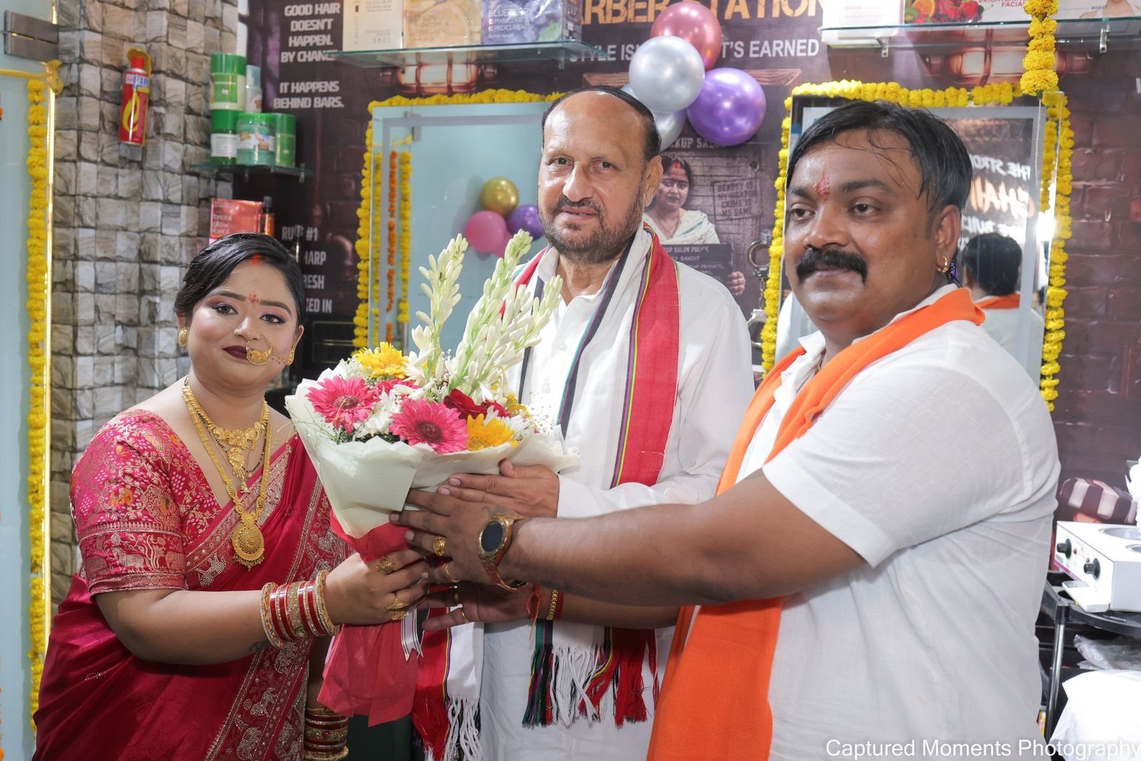 Baal Daadhi Lockup Salon inauguration with Shri Pawan Sharma Ji